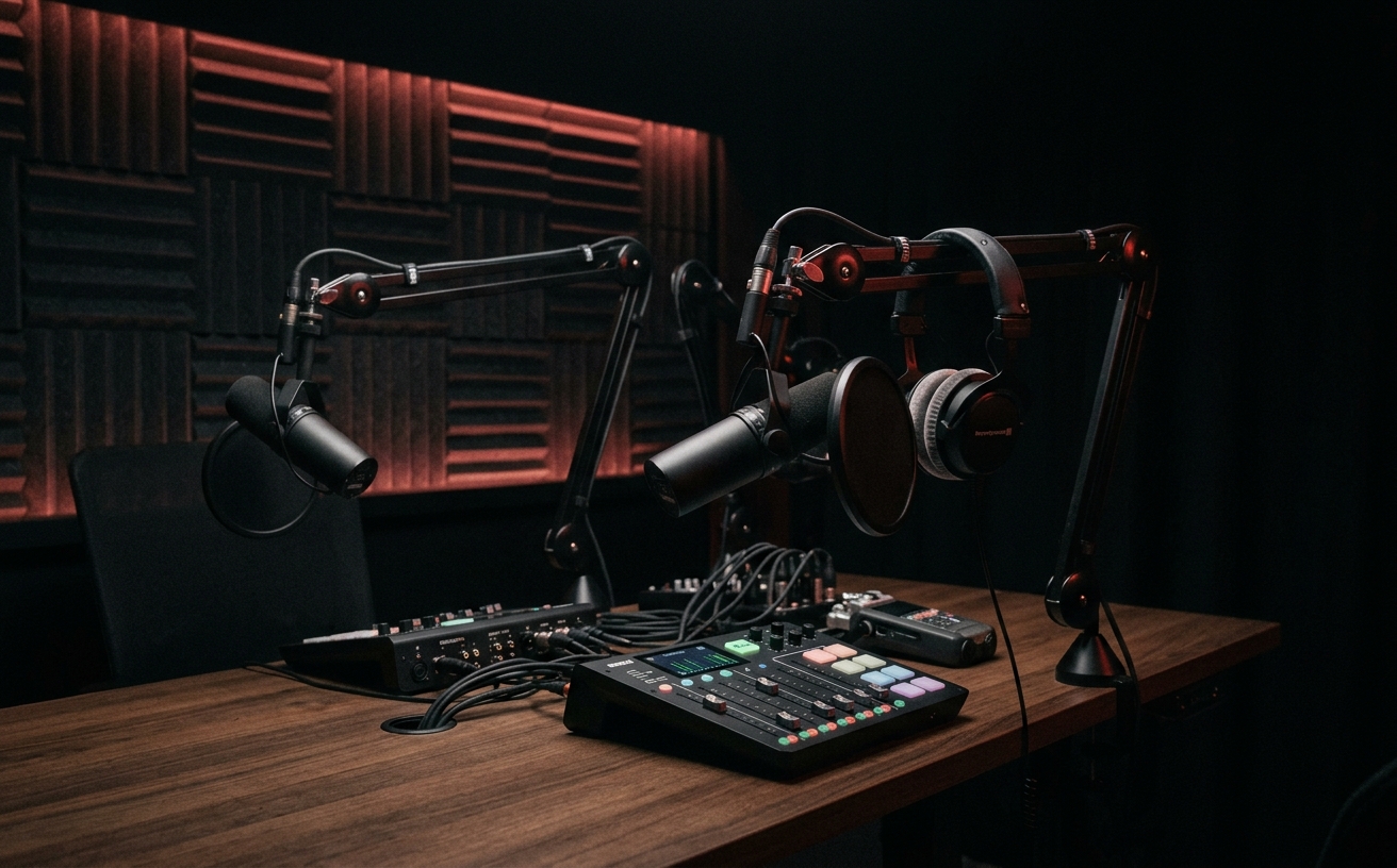 Podcastproductie